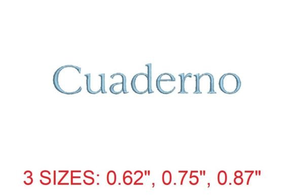 Cuaderno Embroidery Font: A Designer's Guide to Elegant Stitching