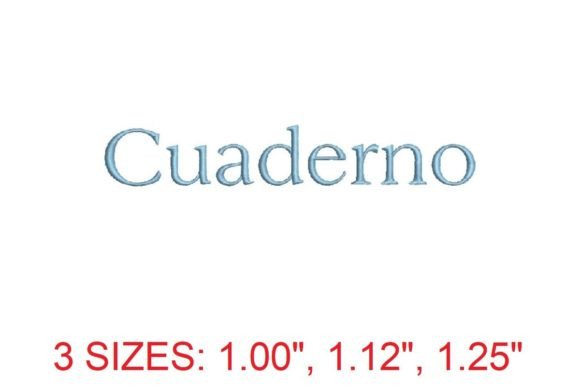 Cuadreno Embroidery Font: Craft Elegance with Every Stitch