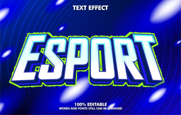 Esport Logo Text Effects: Dynamic Typography for Modern Branding