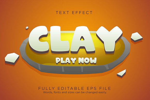 Exploring the Unique Appeal of Clay Game UI Button Text Effect Font