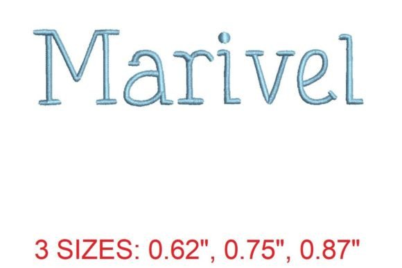 Marivel Embroidery Font: A Designer's Guide to Elegant Stitching