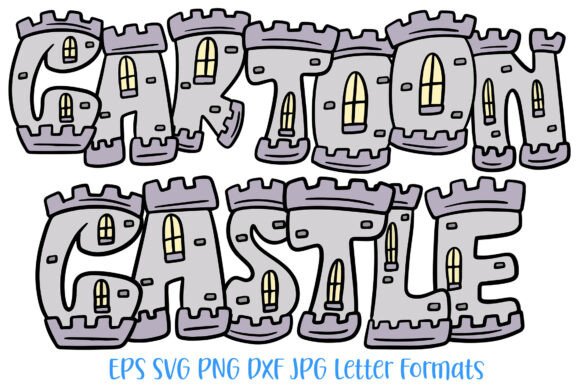 Medieval ABC: The Cartoon Castle Font's Storybook Appeal