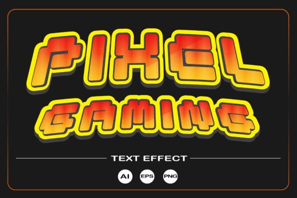 Pixel Game Text Effect: A Nostalgic Tool for Modern Design