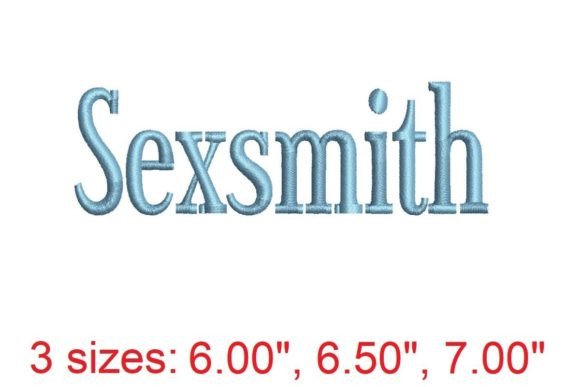 Sexsmith Embroidery Font: Adding Timeless Elegance to Your Stitching