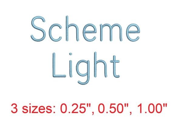 Unlocking Creativity with the Scheme LT Embroidery Font
